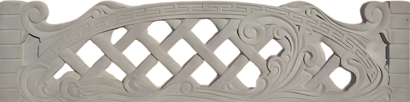 Бетонні паркани з текстурою Бут верх універсальний каталог дизайнів