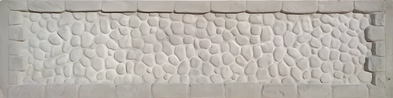 Декоративний бетонний паркан текстура каменю Галька