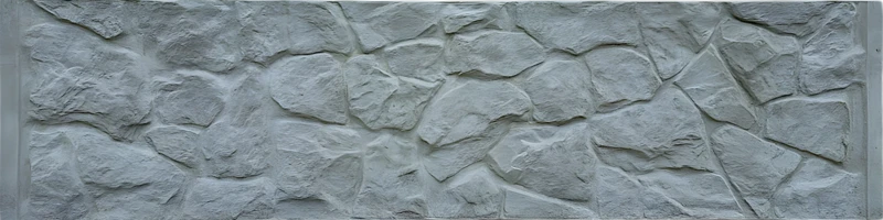 Бетонні паркани з текстурою Камінь каталог дизайнів